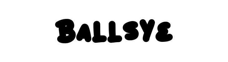 Ballsye  免费字体下载