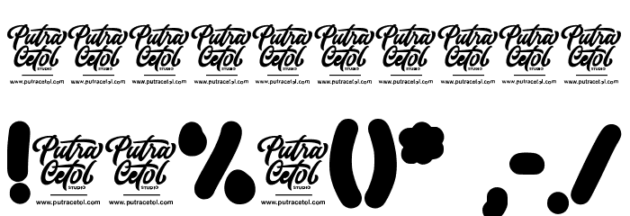 Ballsye Font OTHER CHARS