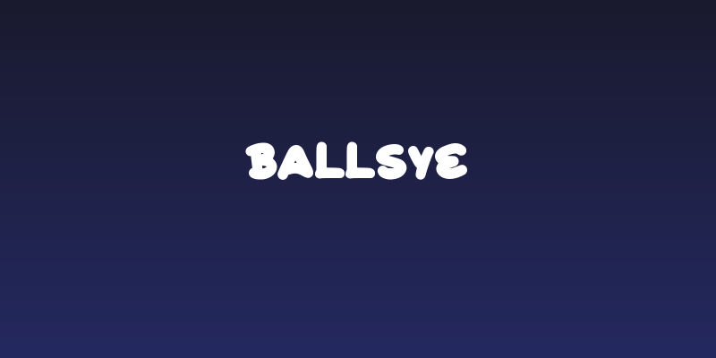 Ballsye Social Header