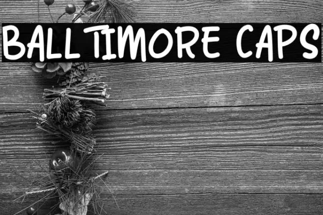 Balltimore Caps Example 2