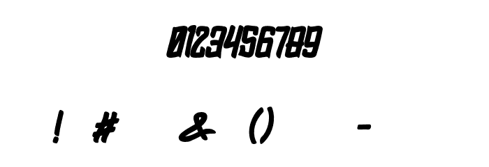 BalluqaPersonalUse-Regular Font OTHER CHARS