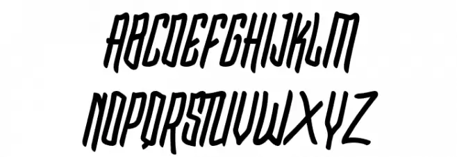 BalluqaPersonalUse-Regular 字体 大写