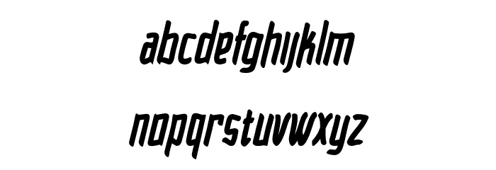 BalluqaPersonalUse-Regular Font LOWERCASE