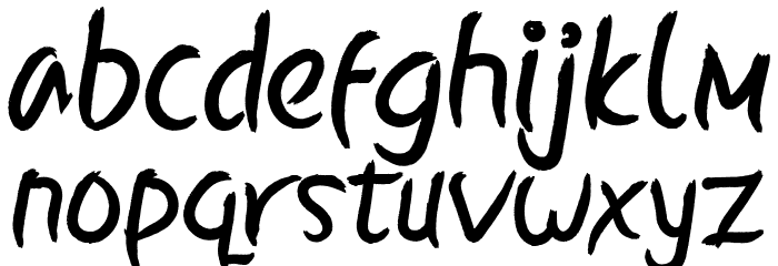 Ballyst Regular Font LOWERCASE