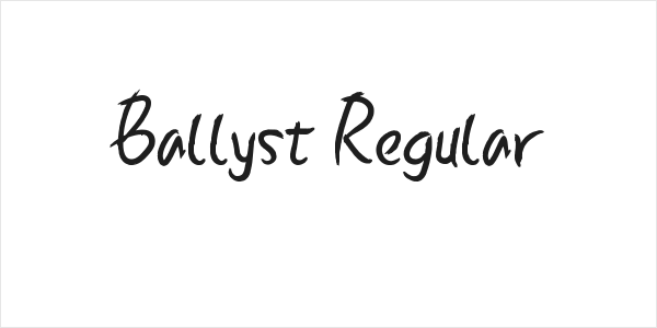 Ballyst Regular Logo