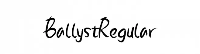 BallystRegular  Fuentes Gratis Descargar