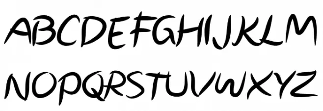 Ballz Font UPPERCASE