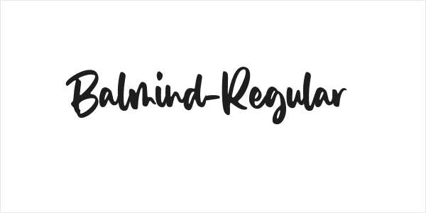 Balmind-Regular Logo