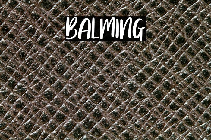 Balming Example 3