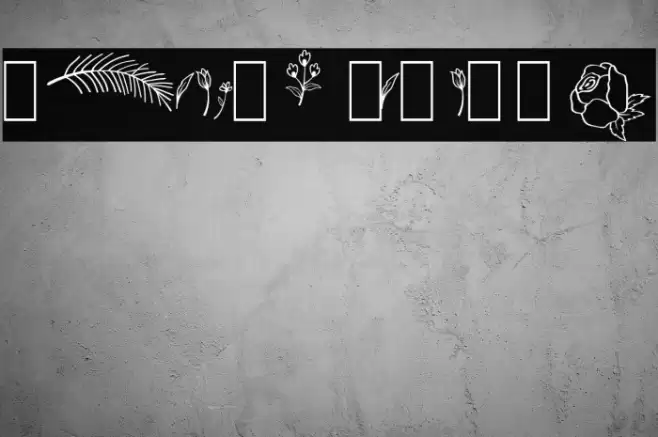 Balmond Element Font examples