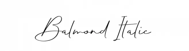 Balmond Italic  font caratteri gratis