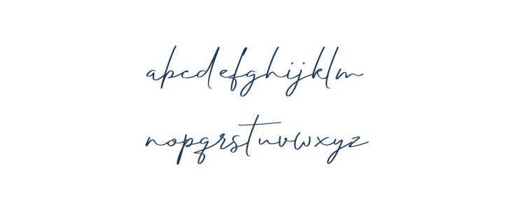 Balmond Italic Lowercase