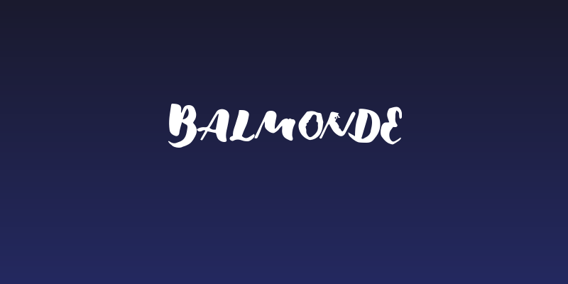 Balmonde Social Header