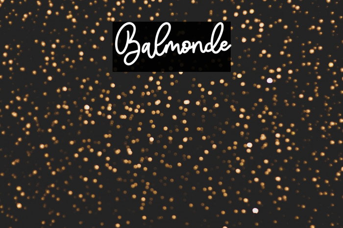 Balmonde Example 1
