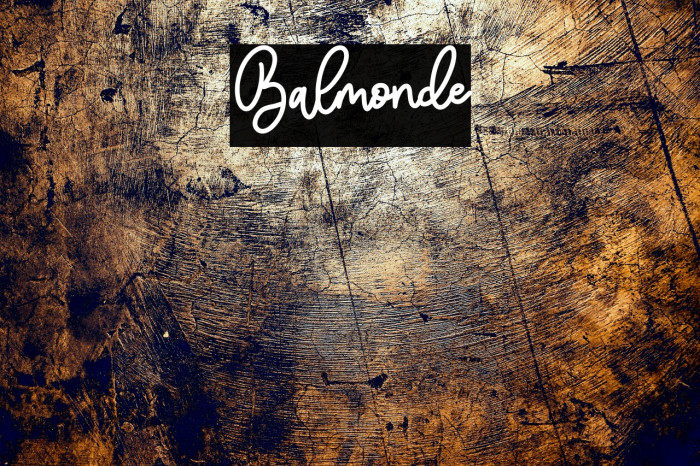 Balmonde Example 3