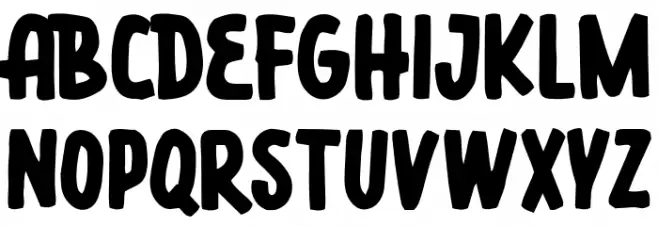 Baloba Free Trial Schriftart Groß