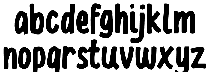Baloba Free Trial Font LOWERCASE