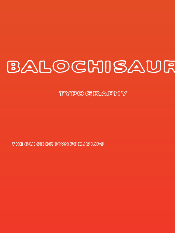 Balochisaurus Poster