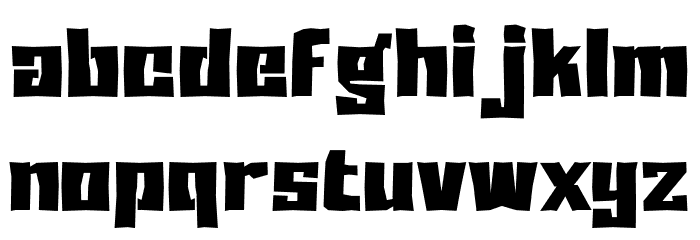Balode-Regular Font LOWERCASE