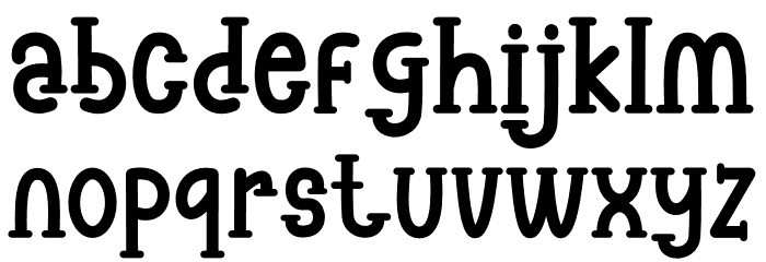 Balone Kids Font LOWERCASE