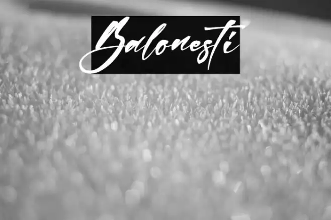 Balonesti Example 3