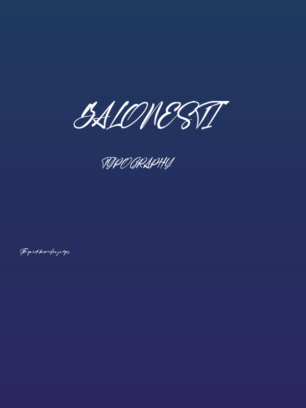 Balonesti Poster
