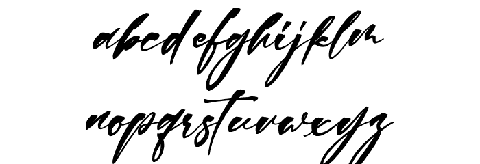 Balonesti फ़ॉन्ट लोअरकेस