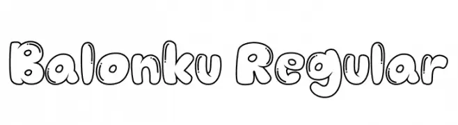 Balonku Regular  baixar fontes gratis