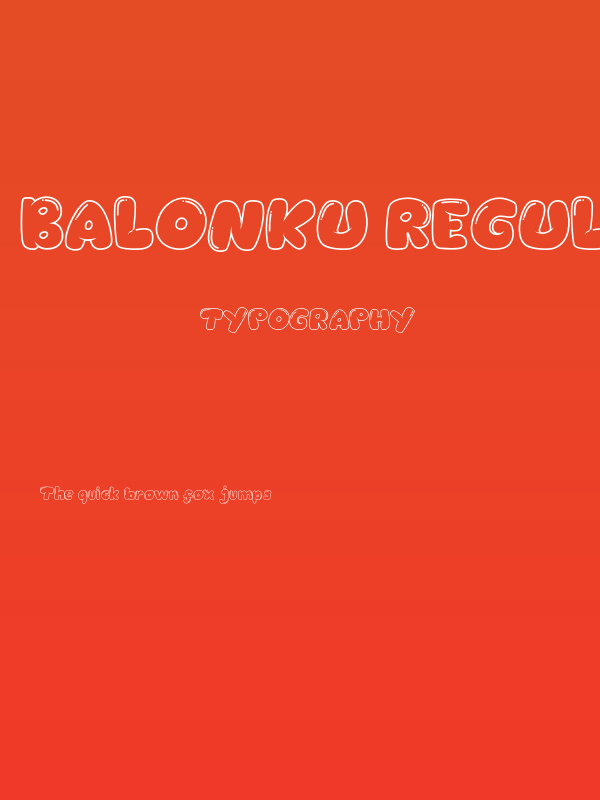 Balonku Regular Poster