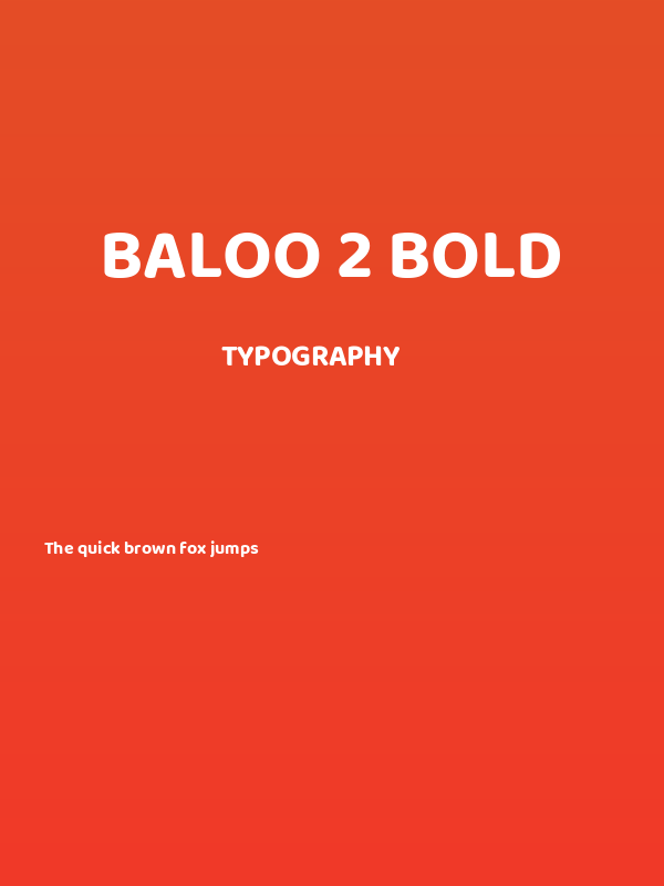 Baloo 2 Bold Poster