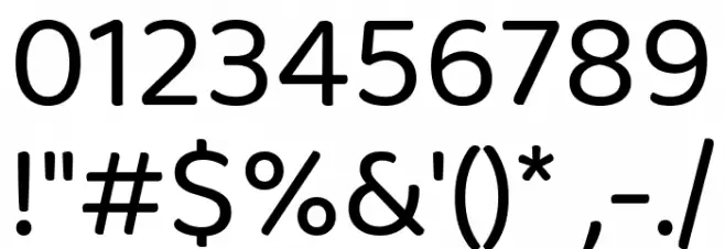 Baloo Bhai 2 Regular Font OTHER CHARS