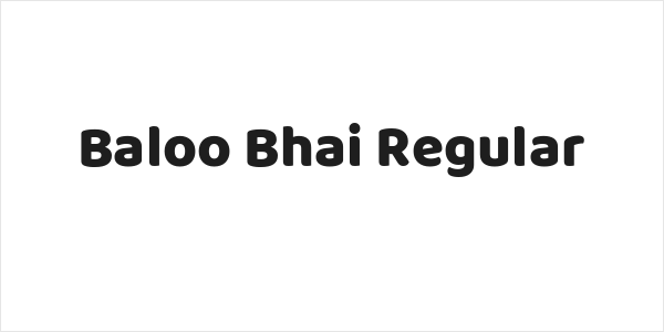 Baloo Bhai Regular Logo
