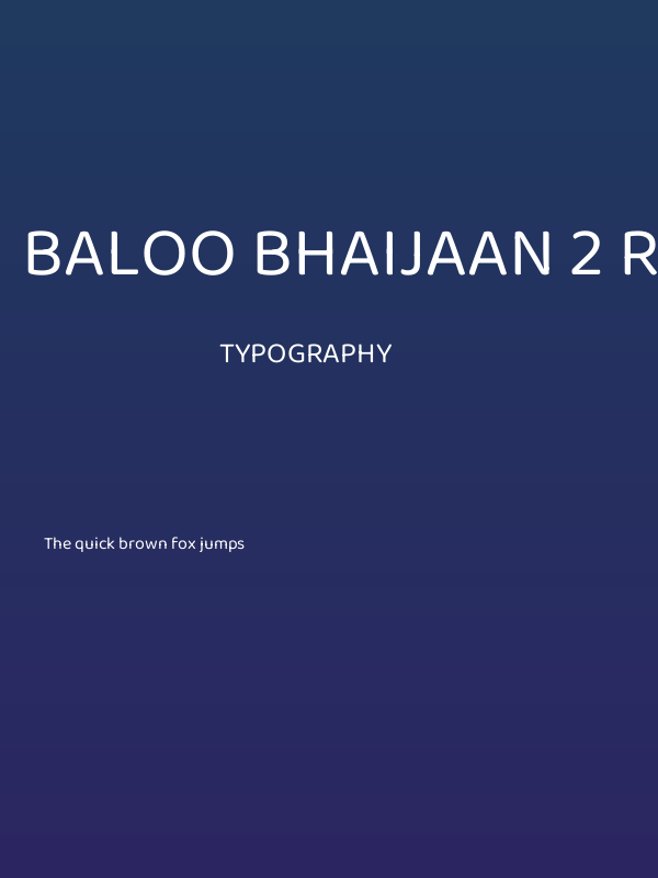 Baloo Bhaijaan 2 Regular Poster