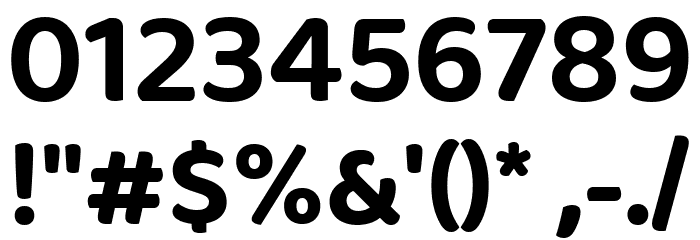 Baloo Bhaina 2 Bold Font OTHER CHARS
