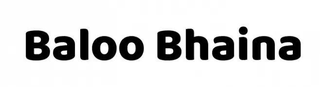 Baloo Bhaina  免费字体下载