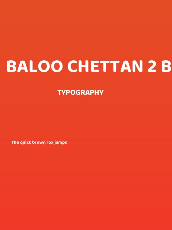 Baloo Chettan 2 Bold Poster
