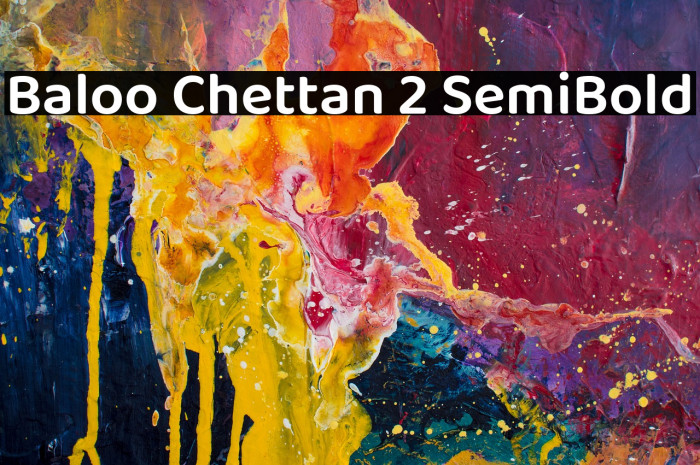Baloo Chettan 2 SemiBold Example 1