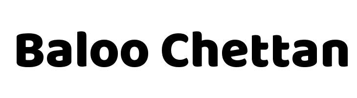 Baloo Chettan Font