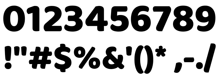 Baloo Da 2 ExtraBold Font OTHER CHARS