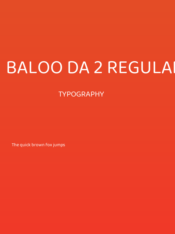 Baloo Da 2 Regular Poster