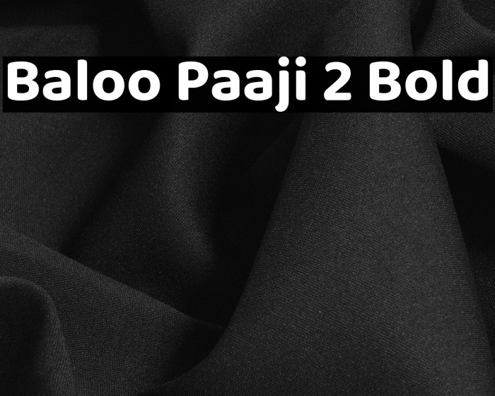 Baloo Paaji 2 Bold Example 1