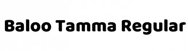 Baloo Tamma Regular  Frei Schriftart Herunterladen