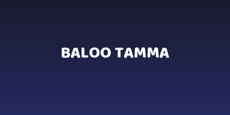 Baloo Tamma Social Header