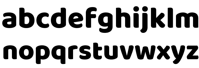 Baloo Tamma Font LOWERCASE
