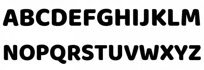 Baloo Tammudu 2 ExtraBold Шрифта ВЕРХНИЙ