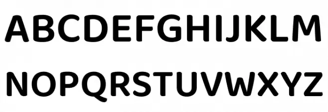 Baloo Tammudu 2 SemiBold Font Litere mari