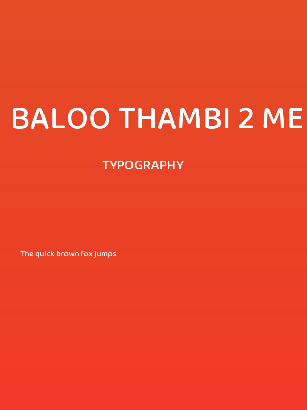 Baloo Thambi 2 Medium Poster