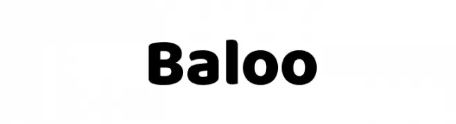 Baloo  baixar fontes gratis