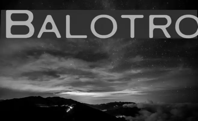 Balotro Example 2