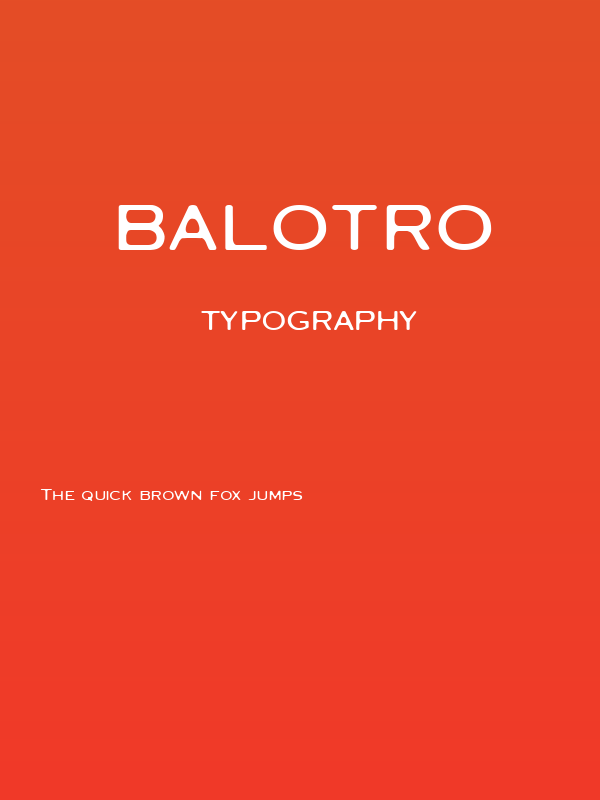 Balotro Poster